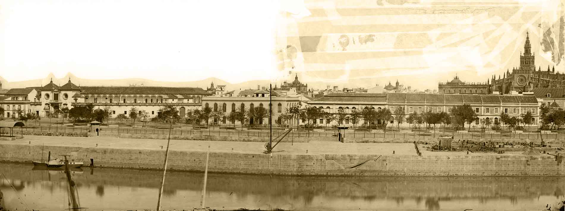Sevilla-Paisaje-J-Laurent-1870
