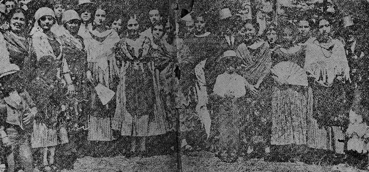 Romería de Nuestra Señora de los Ángeles de 1925 El LIberal, Sevilla. 1/9/1925 Fuente: Hemeroteca Digital de la Universidad de Sevilla