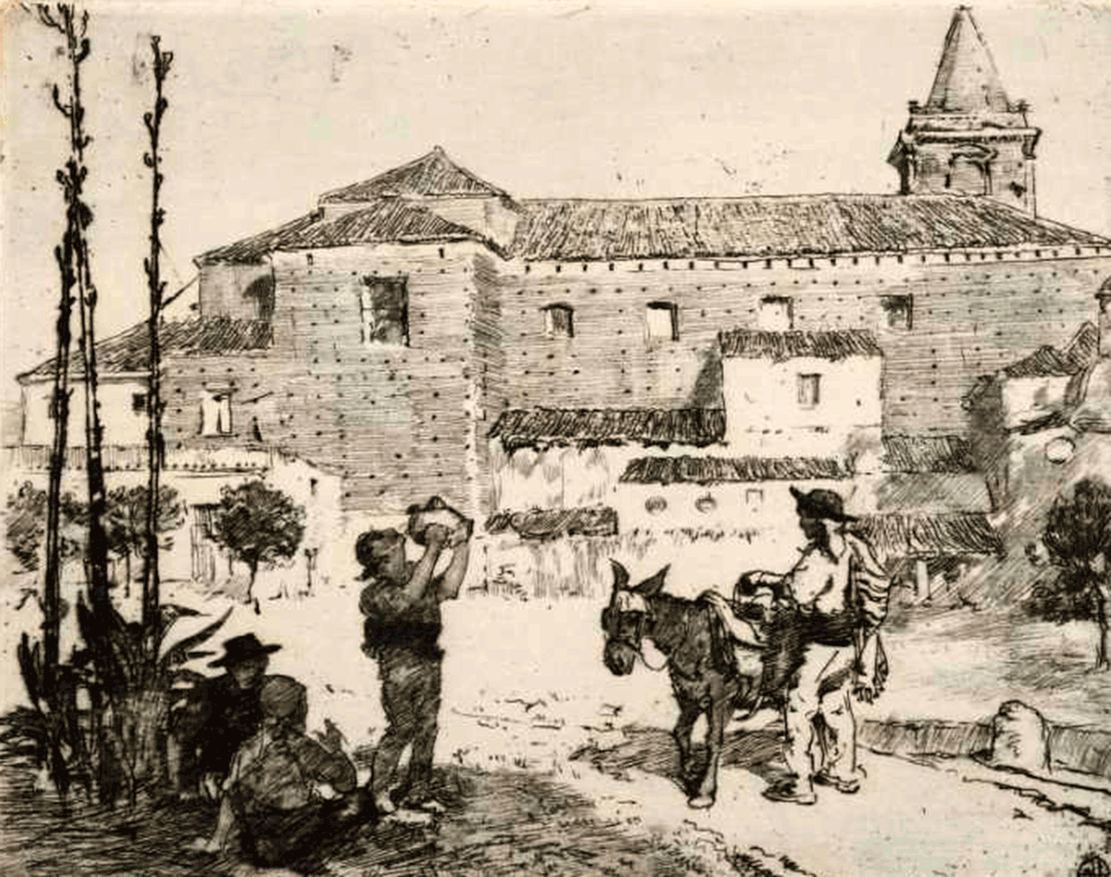 La Iglesia de la Trinidad en 1908