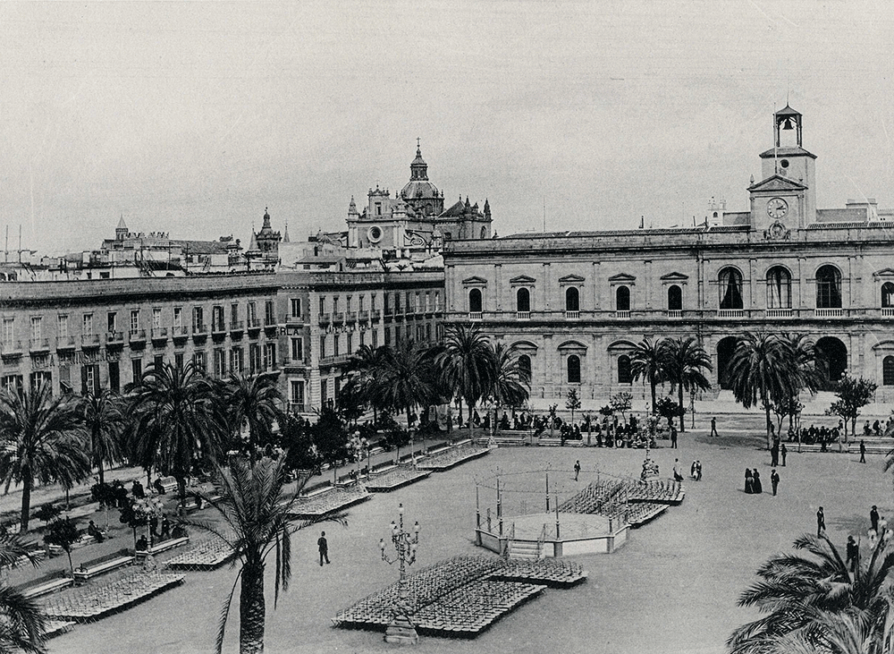Sevilla-PLaza-Nueva-Hauser-Menet-1890