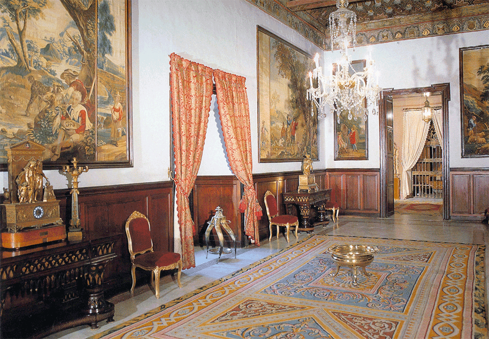Alcázar de Sevilla. Palacio Alto. Anteoratorio. (b)