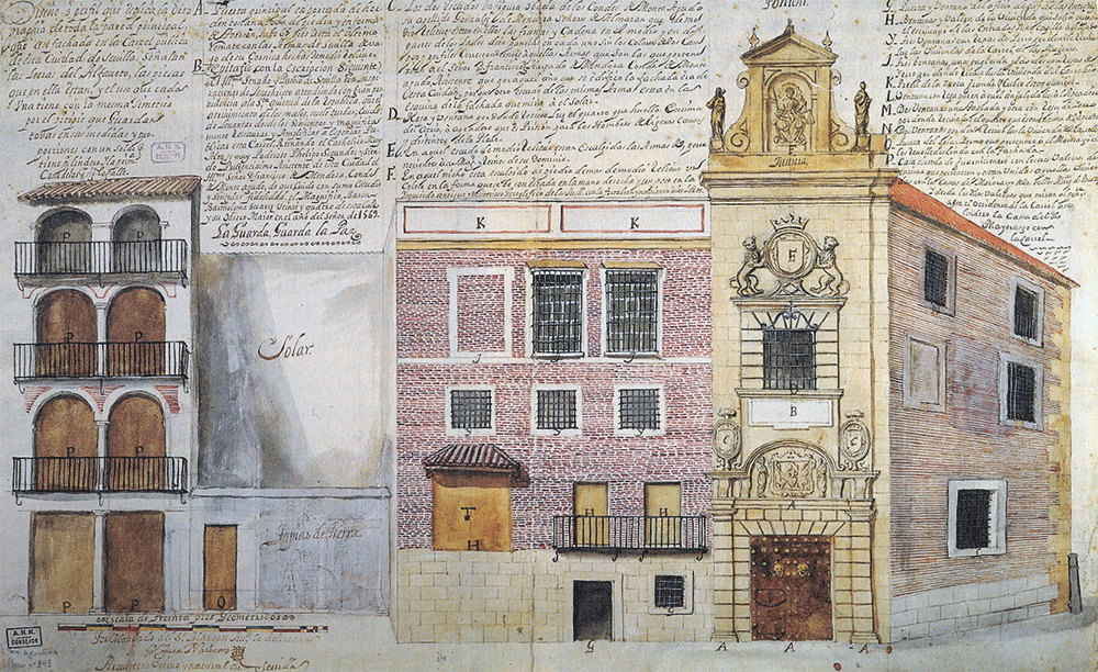 Fachada Cárcel Real, 1569 